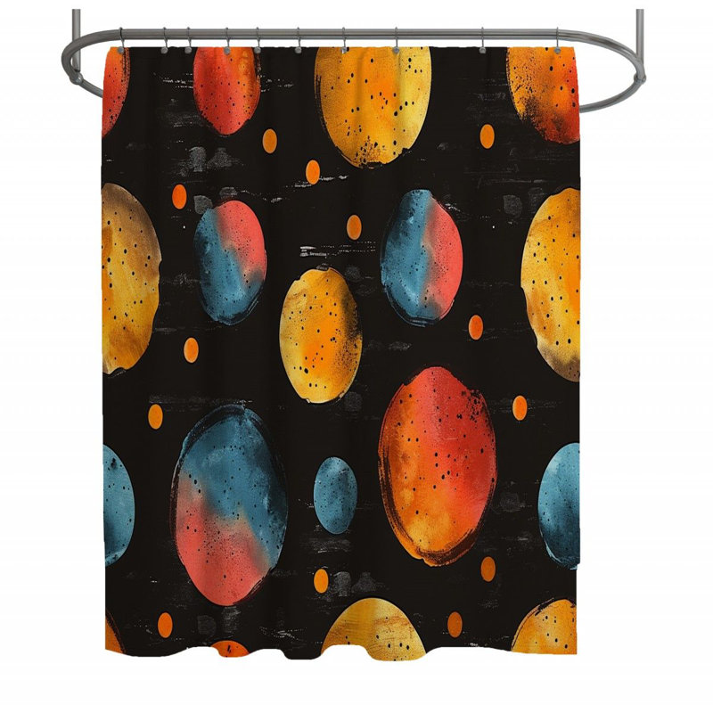 Rideau de douche Celestial Spheres, H 93 po x l 70 po
