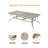 Seehill Patio Swivel Dining Set, Aluminum Outdoor Dining Set With Umbrella Hole, Patio Dining Furniture With Cushions, Outdoor Table And Swivel Chairs For Deck Garden Yard-114543388-114543389