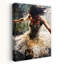 «Dynamic Ballerina Splash Contemporary Contemporary Dramatic Modern Landscape Nature», art mural-129150594