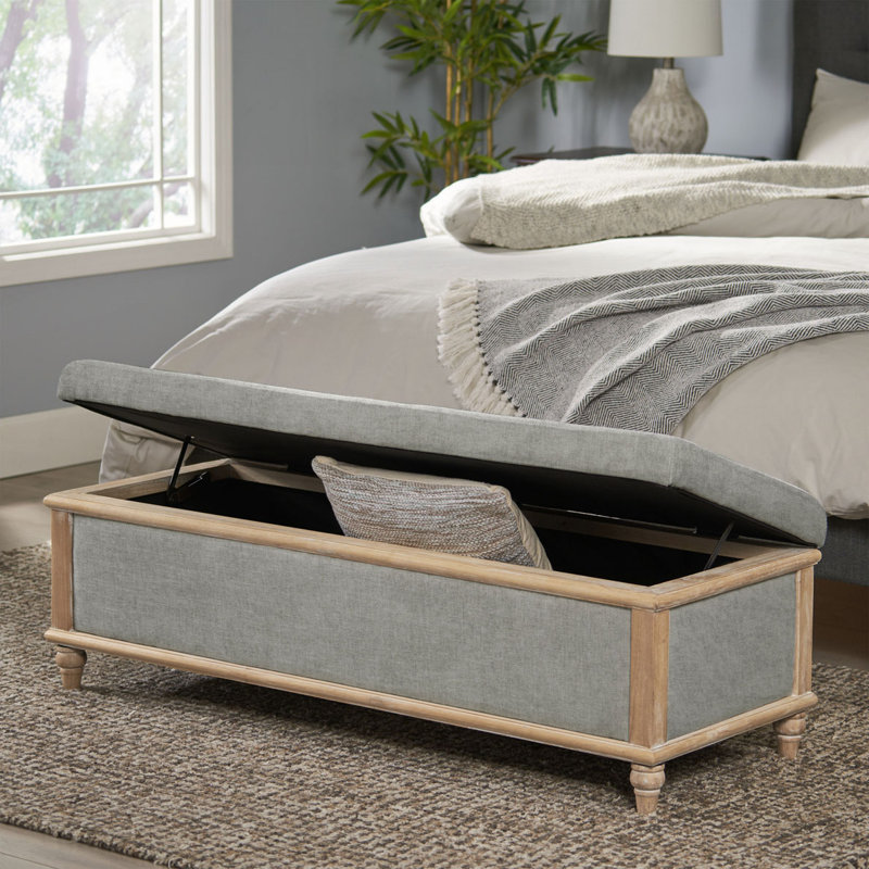 Avera Storage Bench, Gray
