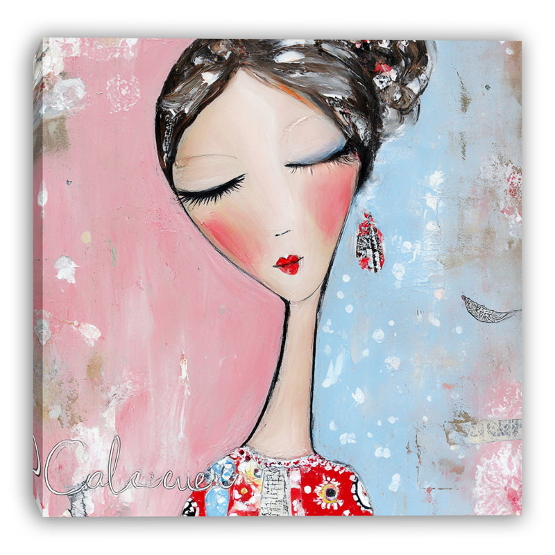 «Silent Grace», art mural sur toile tendue, L 40 po x H 40 po x P 1,5 po