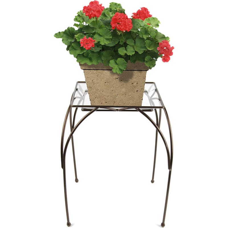 Metal Pedestal Plant Stand