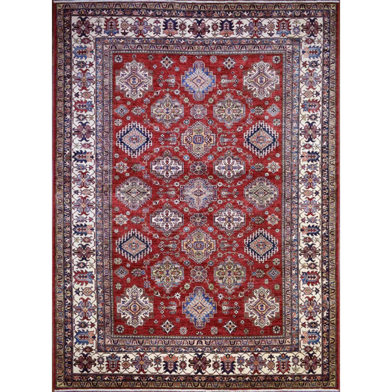 Transitional One-of-a-Kind Rectangle 8'11" X 12' Hand Knotted Area Rug