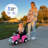 3 in 1 Toddler Push Car, Kids Ride on Toy for Toddler Aged 1-3 with Handle, Music-122811780