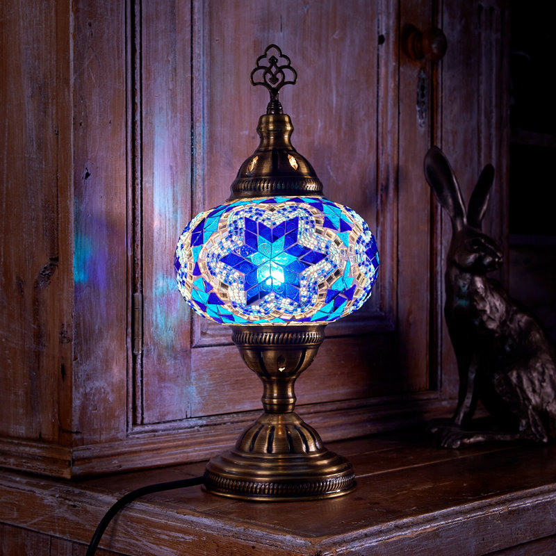 Karlie Metal Lighting Lamp, Blue