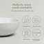Over&Back Coupe Semi Hand-Finished Stoneware Low Serving Bowl-99305364