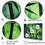 Bambou vert foncé et clair - ensemble d'art mural en bambou-107738985-107738987