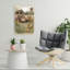 «Farmyard Friends», art mural paysage de vache rétro vintage-129024933