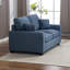 2 Seater Linen Blend Sofa Bed-1197170952