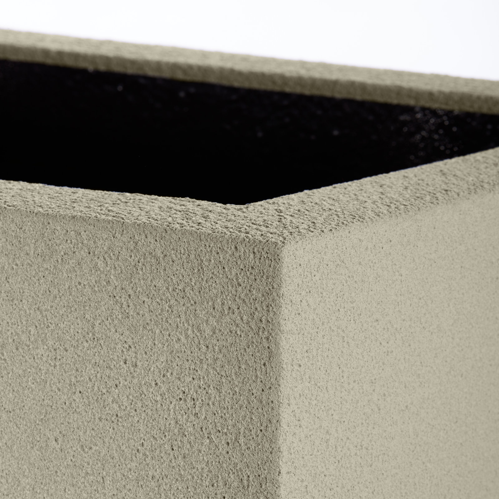 Gita 16" Pot Planter, Greige