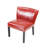 Kirthik Faux Leather Slipper Chair