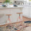 Tabouret pivotant en bois massif Jomarion-1332498771