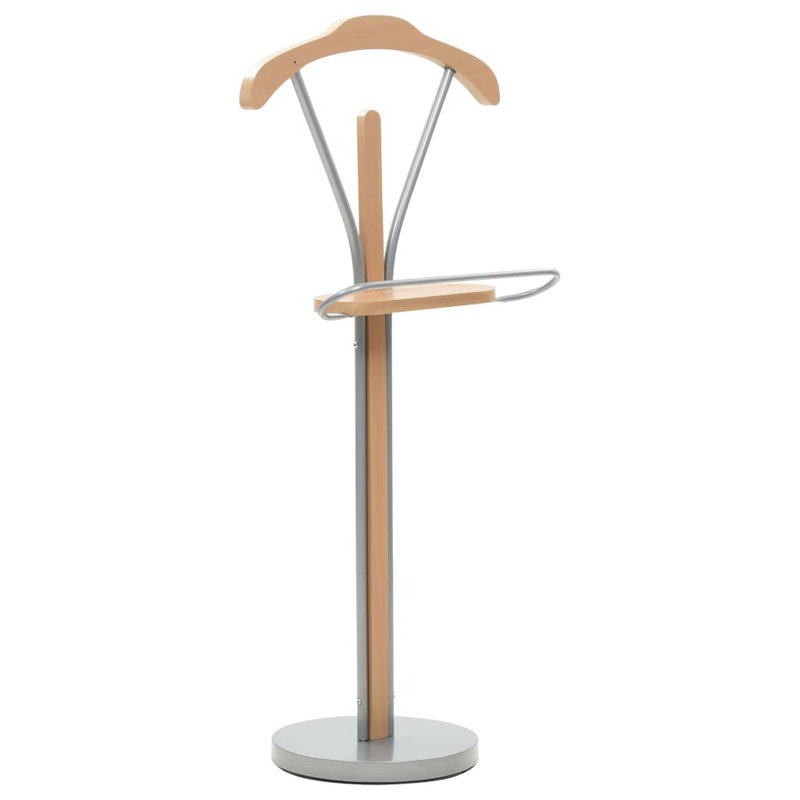 Salyer Freestanding Valet Stand, Natural