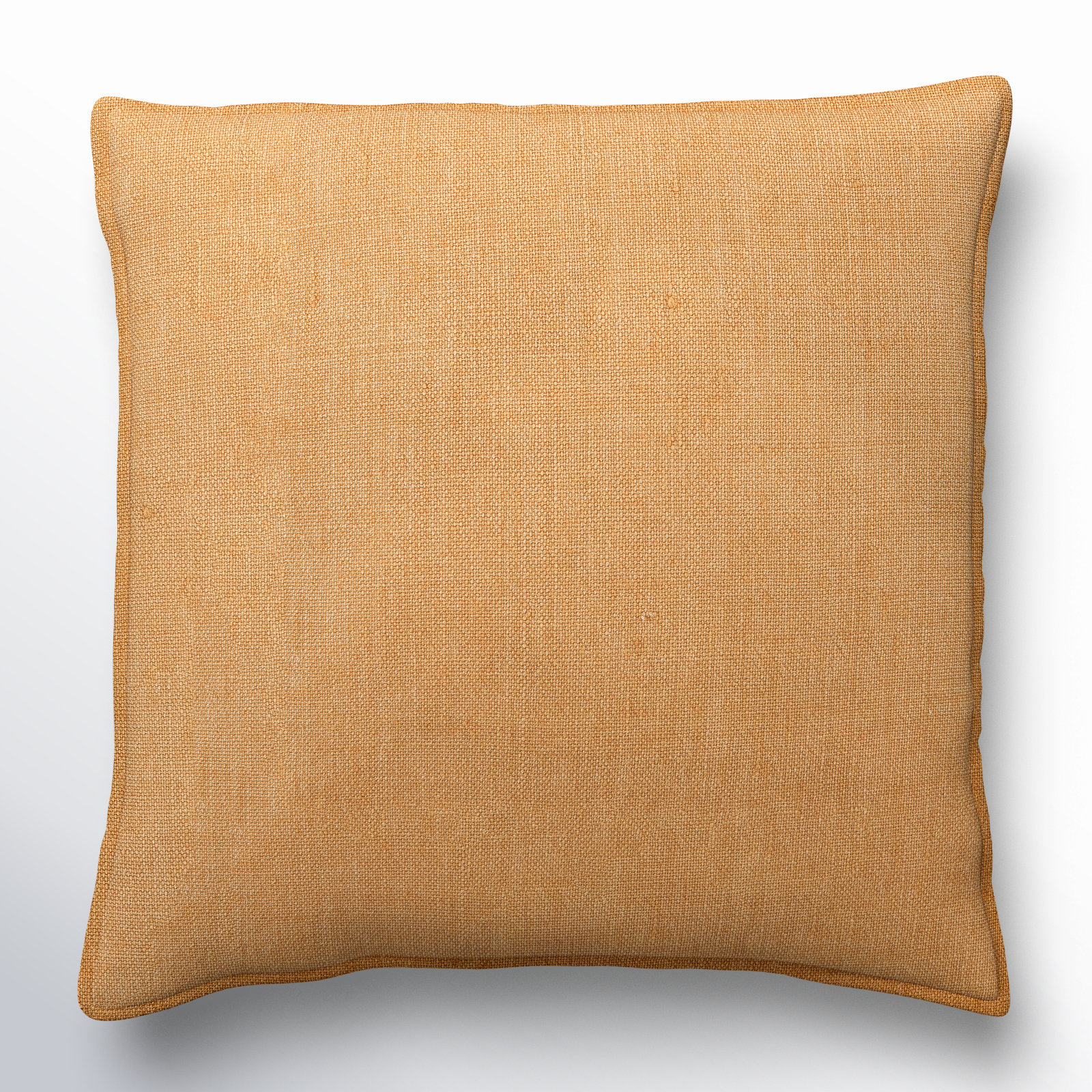 Burbank Linen Pillow Cover, Pillow Cover Only - No Insert, 22" x 22", Light Beige
