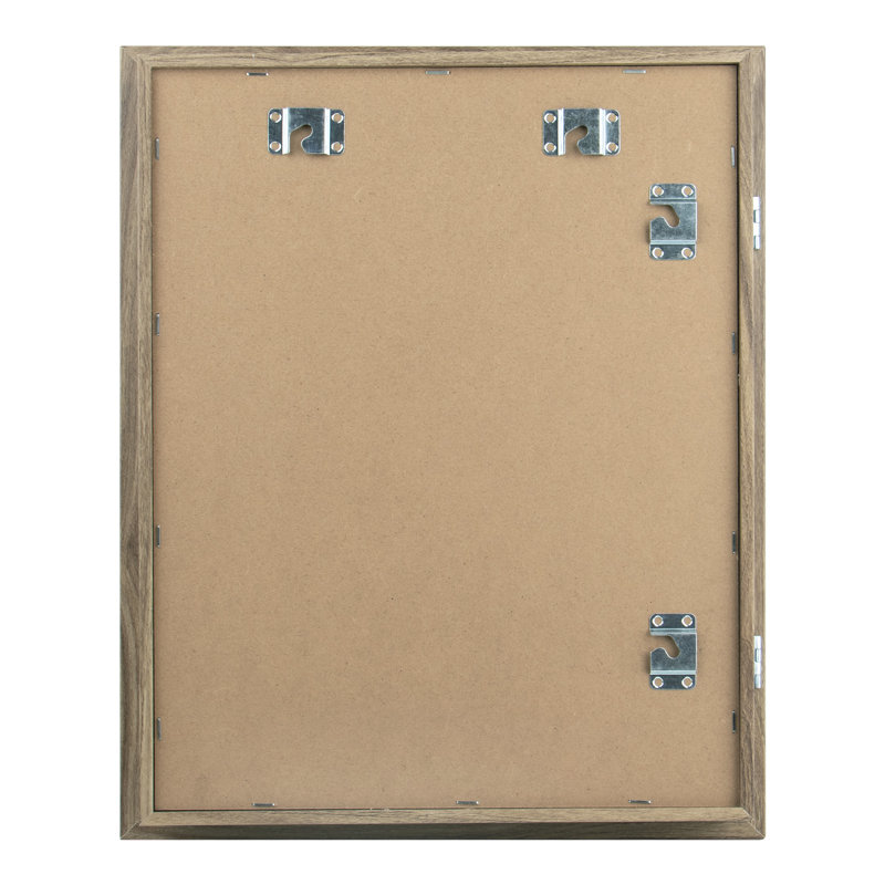 Bardonia Matte Shadow Box Picture Frame, Light Brown