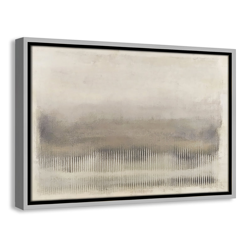 Équilibre équilibré II - reproduction de paysage par Irena Orlov, Toile avec cadre, Silver Floater, L 19,5 po x H 13,5 po