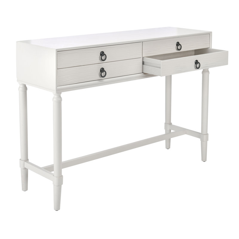Console de 42 po Marscot, Blanc