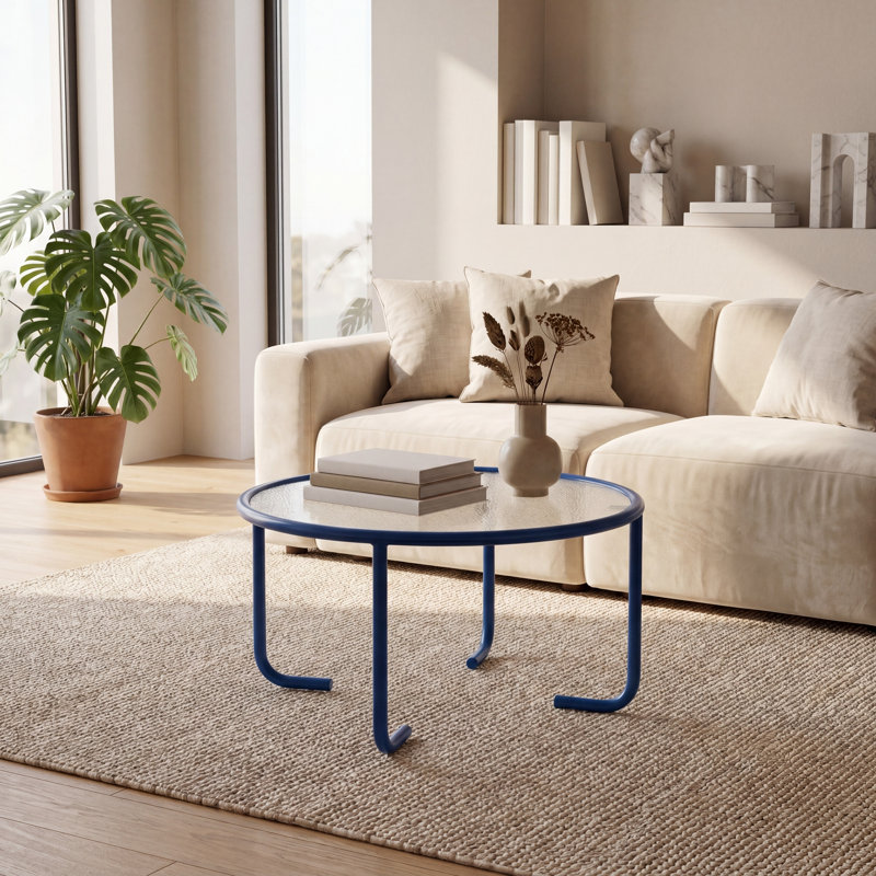Table basse Zuzana, Bleu