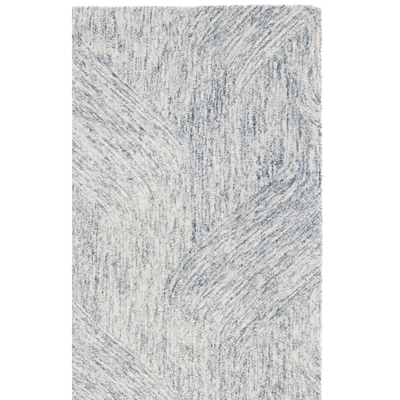 Tapis gris foncé Ballajura 102, Rectangulaire 3 pi x 5 pi