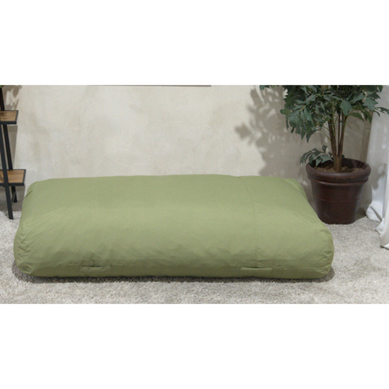 Fauteuil à billes 6 pi x 3 pi - Confort moderne. Rempli de mousse. Housse à fermeture à glissière amovible pour un nettoyage facile et imperméable. Sièges confortables. Mousse durable. Fermeture à glissière