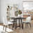 Wales 47" Solid Wood Dining Table-1942078687