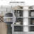 Adjustable Mdf Storage Cabinet Modern Bathroom Organization
