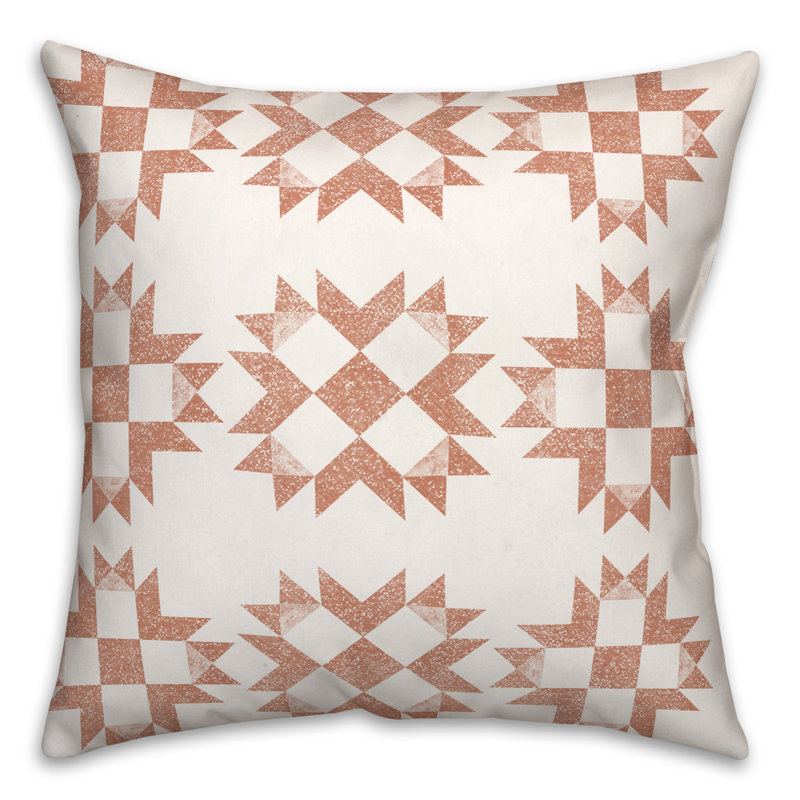Coussin Peach Barn Star