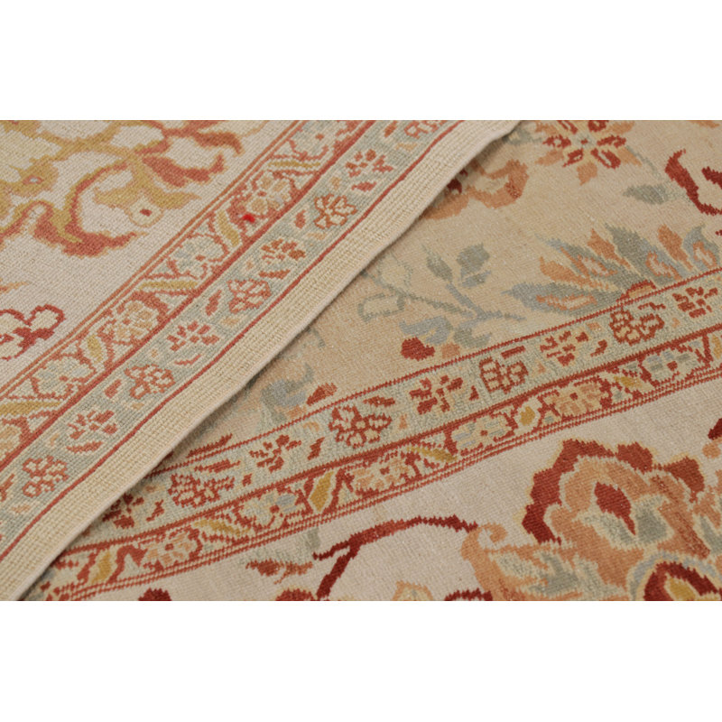 Rug & Kilim’S Persian Tabriz Style Rug With Floral Patterns