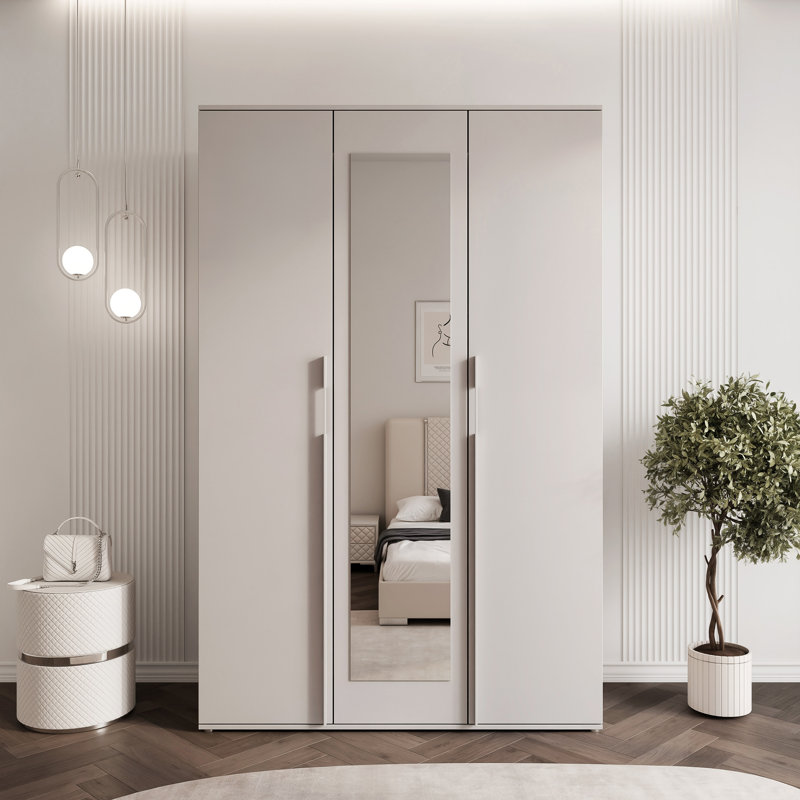 3 Door Laminate Wardrobe
