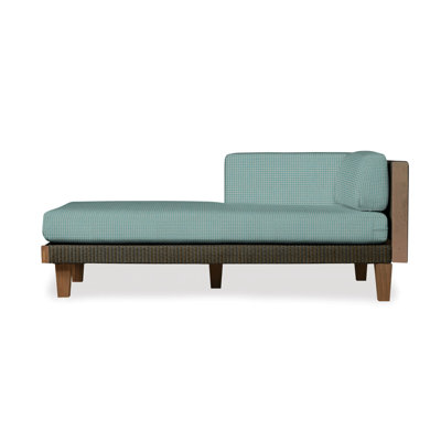 Catalina Outdoor Teak Chaise Lounge