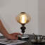 Lampe de table à intensité variable en métal à intensité variable