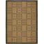 Tapis de zone intérieur/extérieur brun/noir géométrique Herefordshire-1592165640