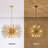 Modern Sputnik Chandelier With Adjustable Rods