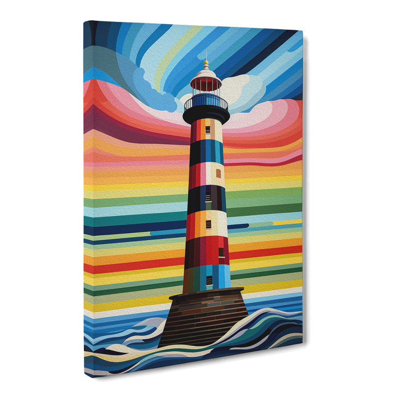 Lighthouse Op - Print, 60cm H x 40cm W x 3cm D