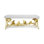 Golden Ginkgo Upholstered Bench