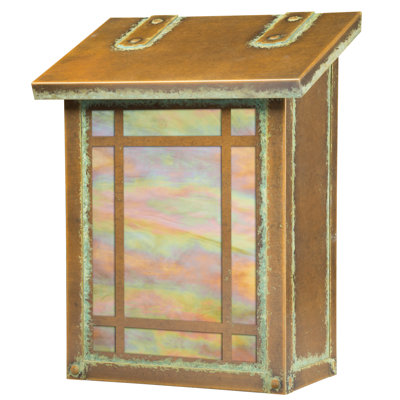 Summit Brass Wall Mounted Mailbox