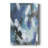 Aquatic Crosshatch II -Gallery Wrapped Cavas