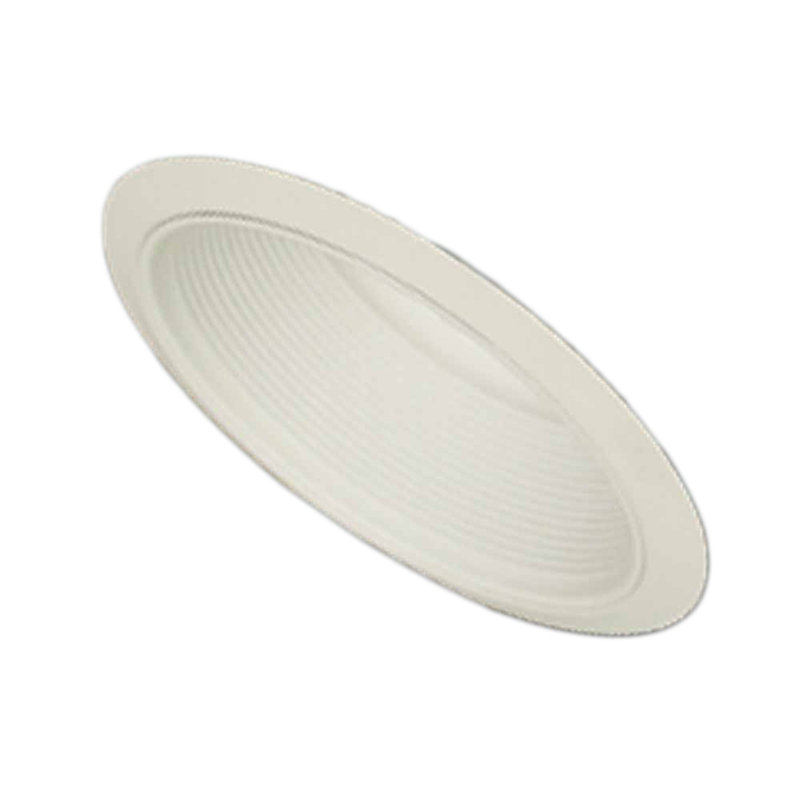 8.25'' Baffle Recessed Trim, White
