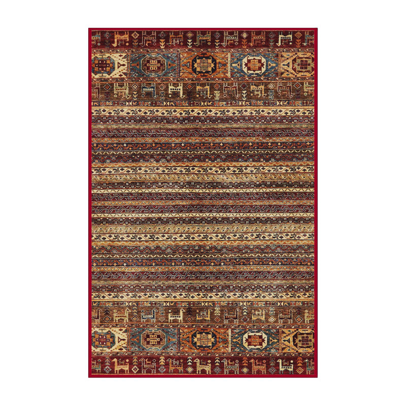 Tapis abstrait moderne 665, Tapis de couloir 2 pi x 5 pi