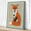 Dignified Fox Modern - Wrapped Canvas-1165288791-1165288794