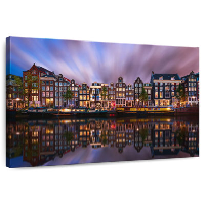 Sireci Amsterdam Canal Twilight