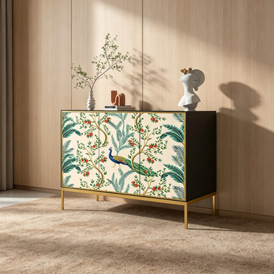 Chinese Style Solid Wood Storage Cabinet