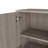 Medicine Cabinet Porto, Two Internal Shelves, Light Gray Finish-315748985