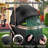 Pirecart 4-wheel Stable Pet Stroller For Medium Dogs/ Cats (55lbs Max) -3-in-1 Convertible Design With Removable Carrier & One-click Folding Mechanism-112650738