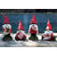 Statue de gnome solaire avec pot de fleurs Exhart, 5 par 12,5 pouces Exhart