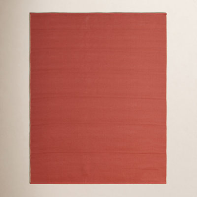 Castanon Red Tan Hand-Woven Rug