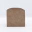 Pouf cube extérieur Cupertino en cuir, recouvert de cuir