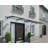 Palram - Canopia Aquila 14 ft. W x 3' 1/4" D Convex Door Awning-16618800