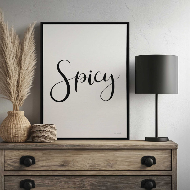 Spicy by Lee Keller Art Print, Framed Canvas, 36 W x 48 H, Gold