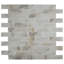 Subway 12 in. x 12 in. Glossy Glass Mosaic Wall Tile-89351310